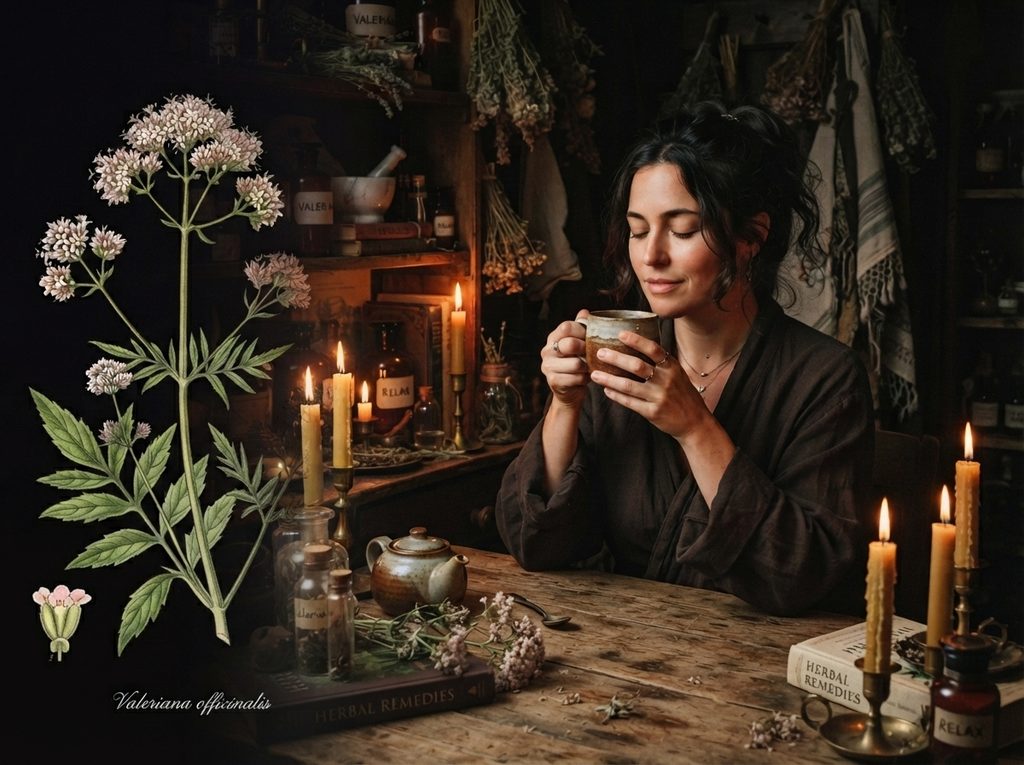 Valeriana, planta medicinal con usos relahantes